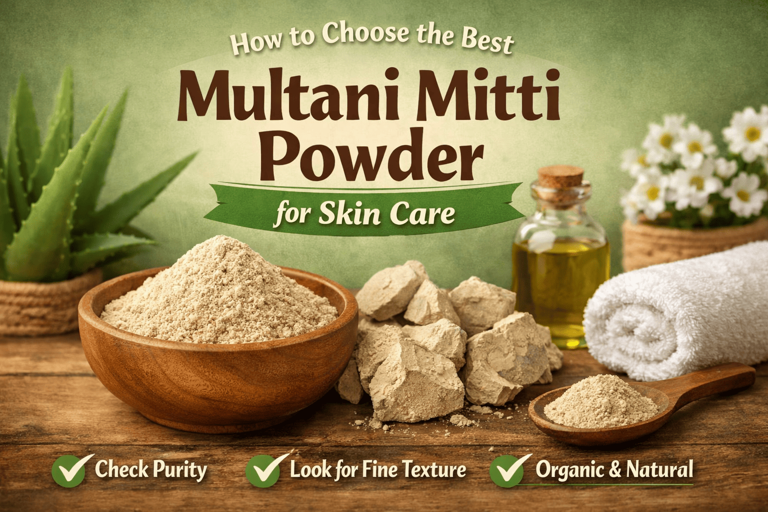 How to Choose the Best Multani Mitti Powder for Skin Care